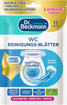 WC-Reinigungsblätter Ocean Dr. Beckmann