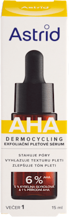 AHA Dermocycling exfoliační pleťové sérum Astrid