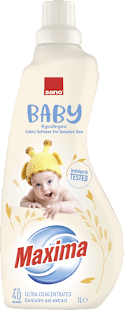 Омекотител за дрехи Baby, 40 пранета sano
