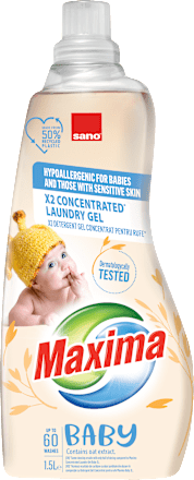 Гел за пране Baby, 60 пранета sano Maxima