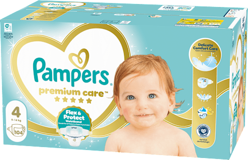 pleny Premium Care, velikost 4 Pampers Premium Care