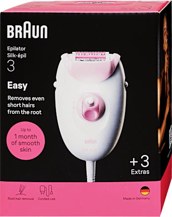 Vezetékes epilátor Silk·épil 3 SE3-033 Braun