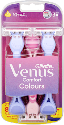 Női eldobható borotva Venus Comfort Colours Gillette Venus