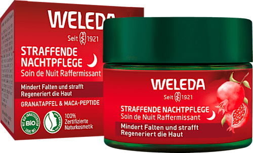 Nachtcreme straffend Granatapfel & Maca-Peptide WELEDA