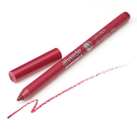 tužka na rty 30 Scarlet Red alverde NATURKOSMETIK