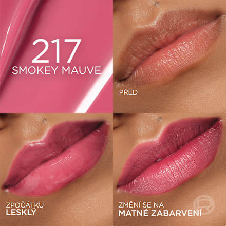 tekutá rtěnka Hyaluron Tint, 217 Smoky Mauve L'ORÉAL PARiS
