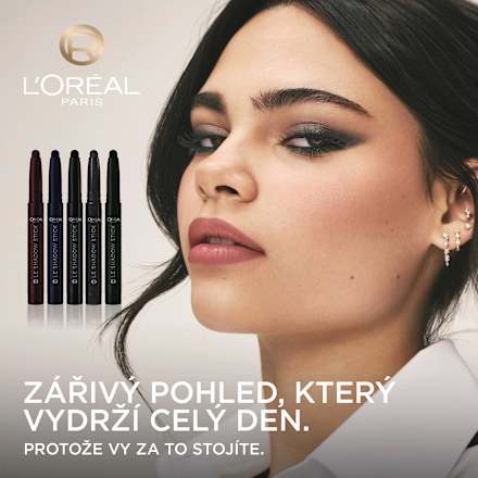 oční stíny v tužce Le Shadow Stick 300 Cosmic Blue L'ORÉAL PARiS