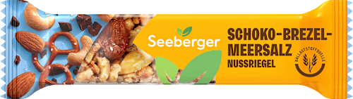 Riegel, Schoko-Brezel-Meersalz Seeberger