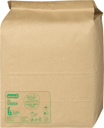 Pannolini misura 6 xl (15 - 20 kg), pacco mensile babylove