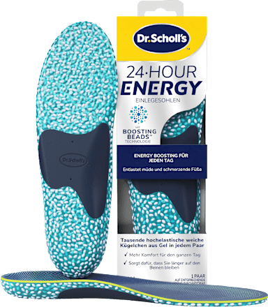 Einlegesohlen 24Hour Energy Gr. 35 - 40 (1 Paar) Scholl