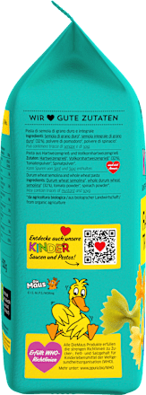 Nudeln, Farfalle tricolore für Kinder  PPURA