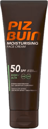 Слънцезащитен крем за лице Moisturising SPF 50 PIZ BUIN