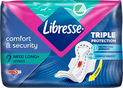 comfort & security higijenski ulošci – maxi long Libresse