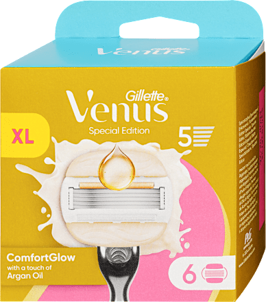 Borotvabetét argánolajjal ComfortGlow Gillette Venus