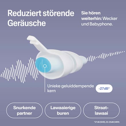 Ohrstöpsel Sleep Deep Größe M ALPINE