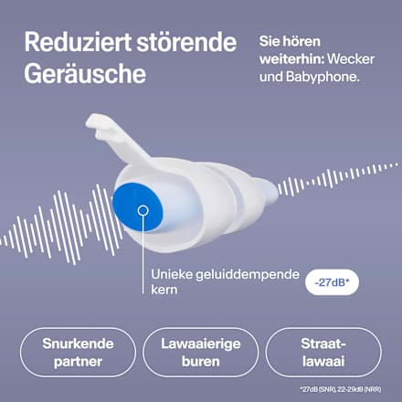 Ohrstöpsel Sleep Deep Multisize (3 Paar) ALPINE