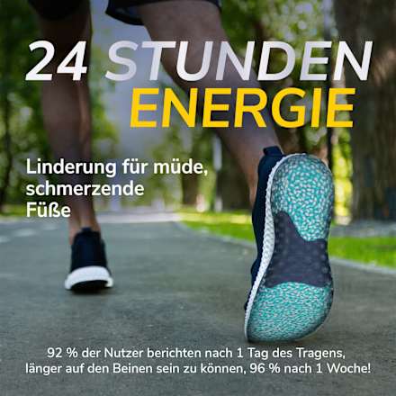 Einlegesohlen 24 Hour Energy L (1 Paar) Scholl