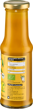 Fruchtmark Mangopüree dmBio