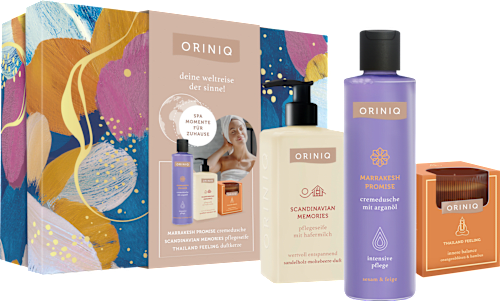 Geschenkset Weltreise der Sinne ORINIQ