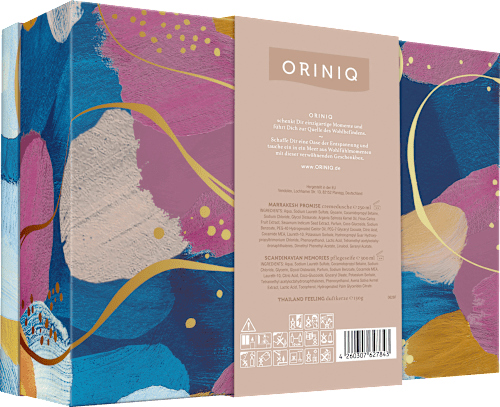 Geschenkset Weltreise der Sinne ORINIQ