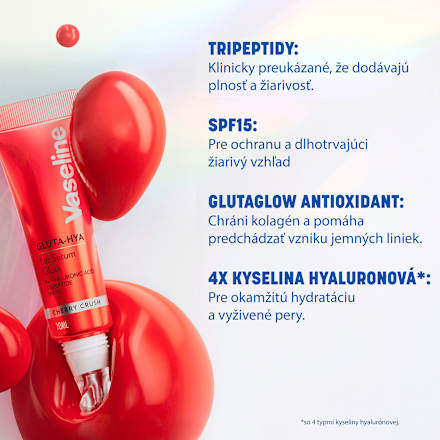 Balzam na pery Gluta-Hya Cherry Crush Vaseline