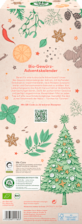 Adventkalender Bio Gewürz LEBENSBAUM