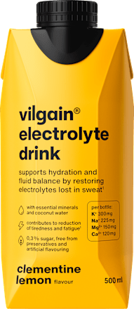 elektrolytový nápoj clementine lemon vilgain