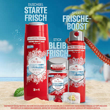 Deo Clear Gel  Old Spice