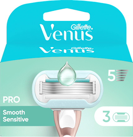 Női borotvabetét Pro Smooth Sensitive érzékeny bőrre Gillette Venus