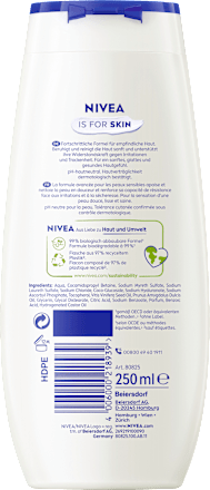 Duschgel Derma Control Sensitive NIVEA