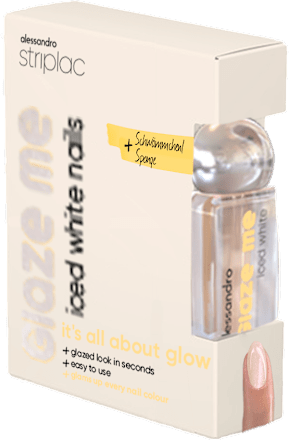 UV gél Striplac Glaze Me Pigment - Iced White alessandro