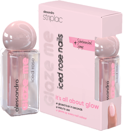 UV gél Striplac Glaze Me Pigment - Iced Rose alessandro