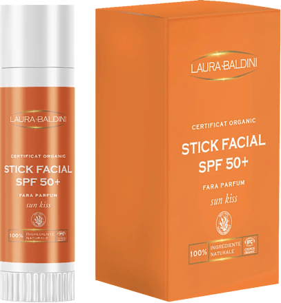 Stick Facial SPF 50 Sun Kiss natural beauty by Laura Baldini