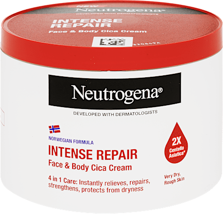 CICA krém arcra és testre Intense Repair Neutrogena