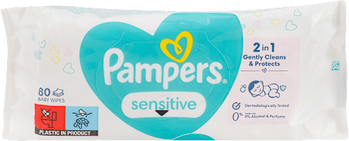 sensitive vlažne maramice za bebe Pampers