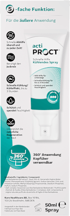 Hämorrhoiden Spray SOS actiPROCT
