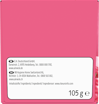 Duftkerze im Glas Raspberry Rose Splash 105 g AIR WICK