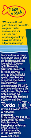 Suplement diety Rybki owocowe Omega-3  MÖLLER'S