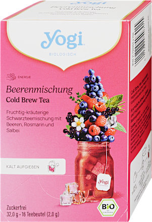 Bio jeges tea, erdei gyümölcs, 16 filter YOGI TEA