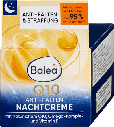 Нощен крем Q10 против бръчки Balea