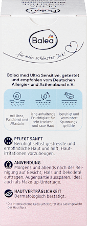 Gesichtscreme Intensiv Ultra Sensitive Urea Balea med