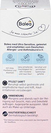 Krema za obraz Urea Ultra Sensitive Balea med