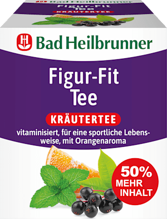 Kräutertee "Figur-Fit Tee" (12 Beutel) Bad Heilbrunner
