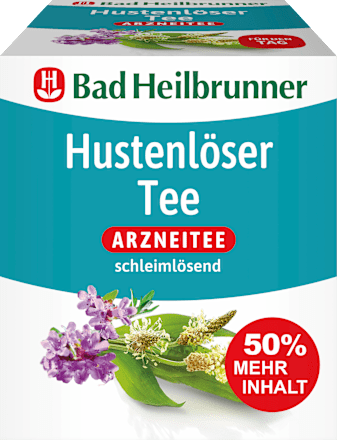 Arzneitee, Hustenlöser Tee (12 Beutel) Bad Heilbrunner