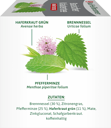 Kräutertee, Basische Kräuter (12 Beutel) Bad Heilbrunner