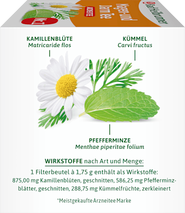 Arzneitee, Magen- & Darm Tee (12 Beutel) Bad Heilbrunner