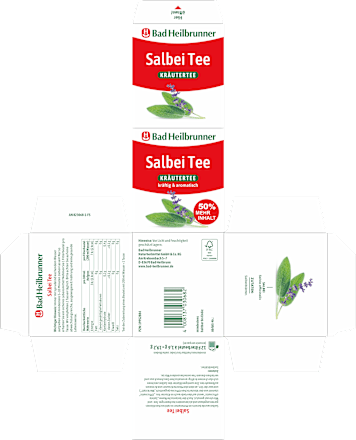 Kräutertee, Salbei (12 Beutel) Bad Heilbrunner