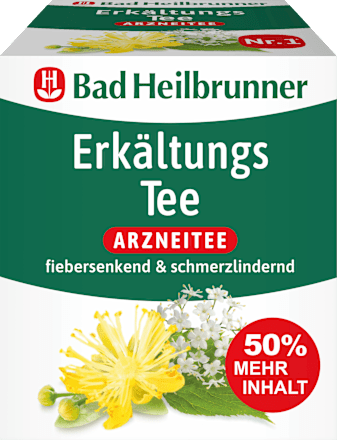Arzneitee, Erkältungs Tee (12 Beutel) Bad Heilbrunner
