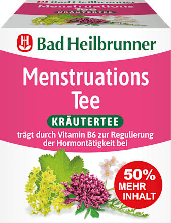 Kräutertee, Menstruations Tee (12 Beutel) Bad Heilbrunner