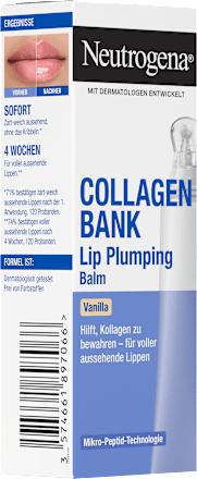 Lippenpflege Collagen Bank Lip Plumping Balm Vanilla Neutrogena